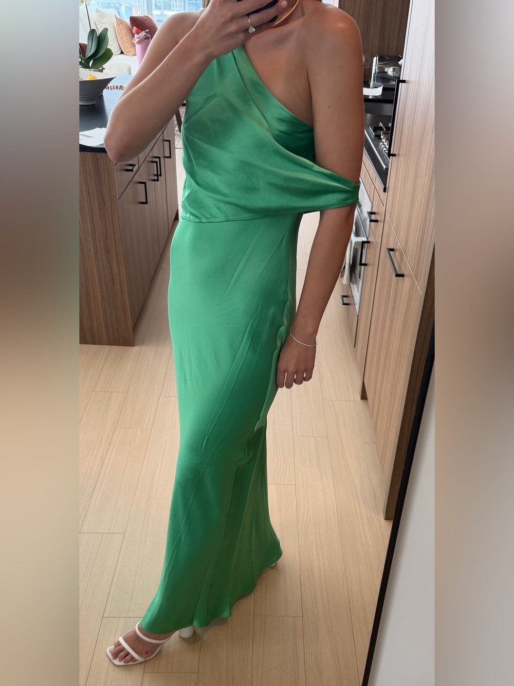 STAUD Green Gown - Picture 2 of 9